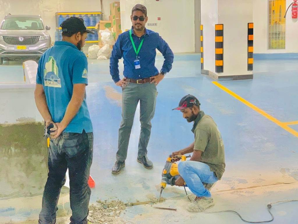 High-Gloss Epoxy Coating