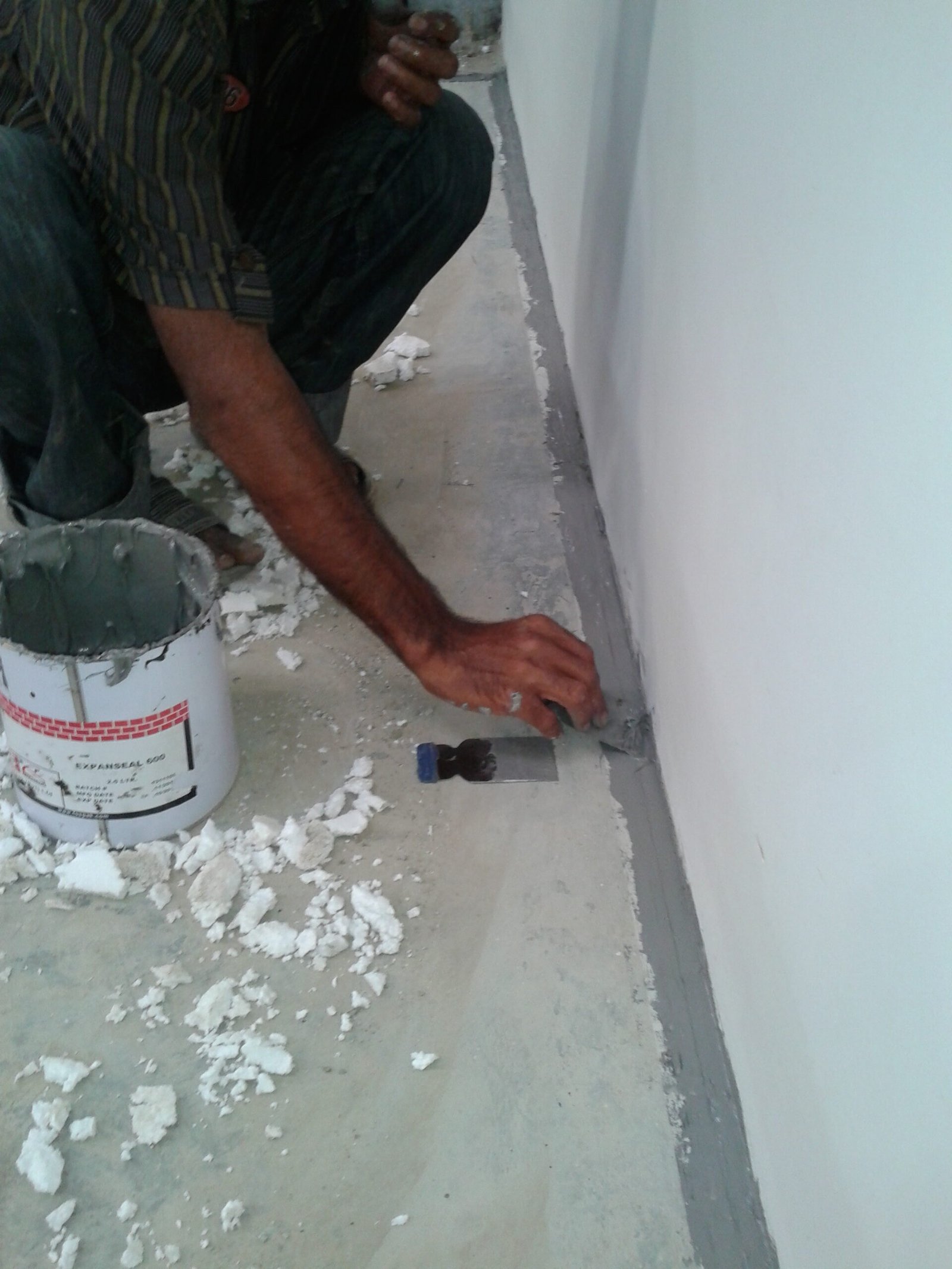 Completed Structural Expansion Joint