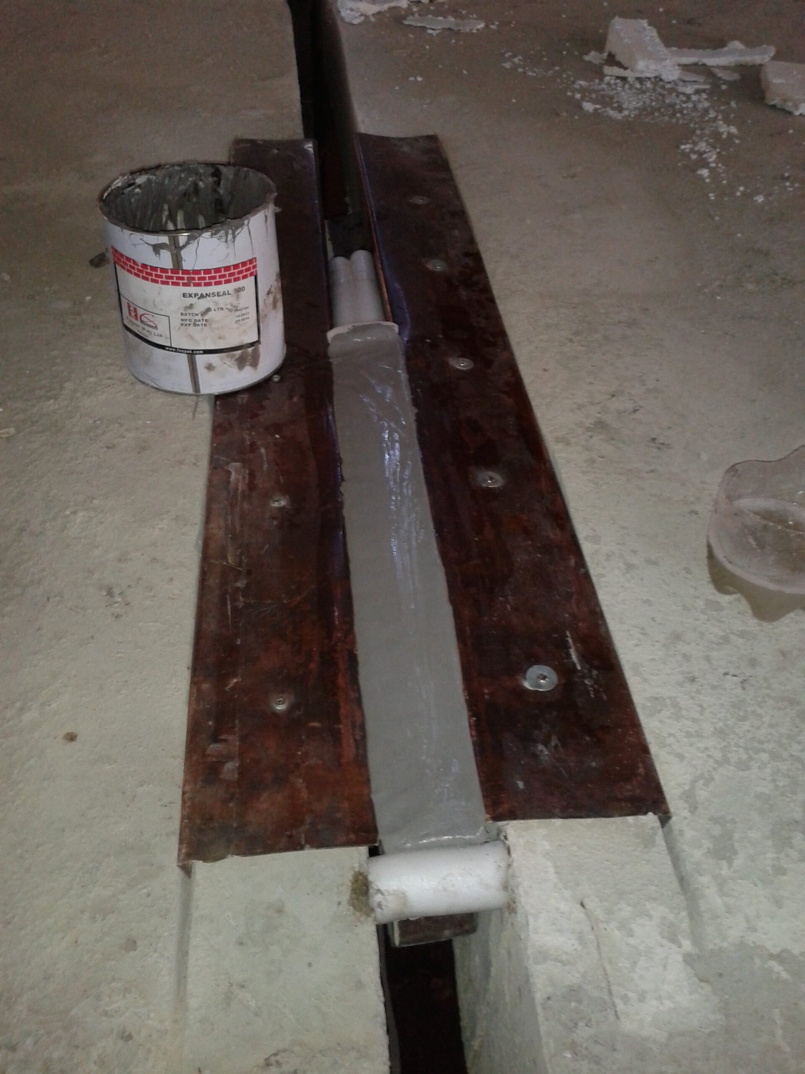 Construction Joint Cleaning and Preparation