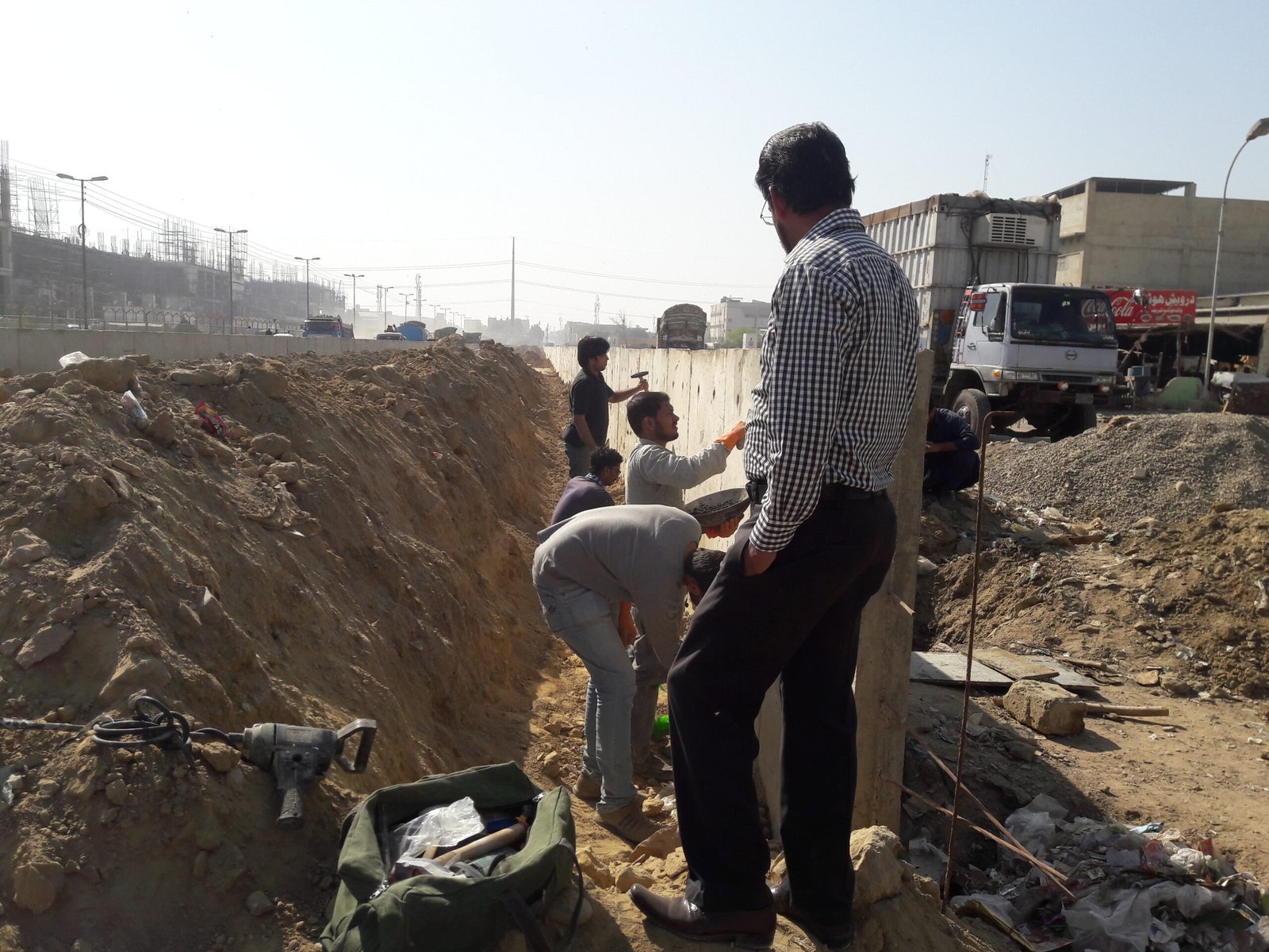 Foundational Water Barrier Fieldwork