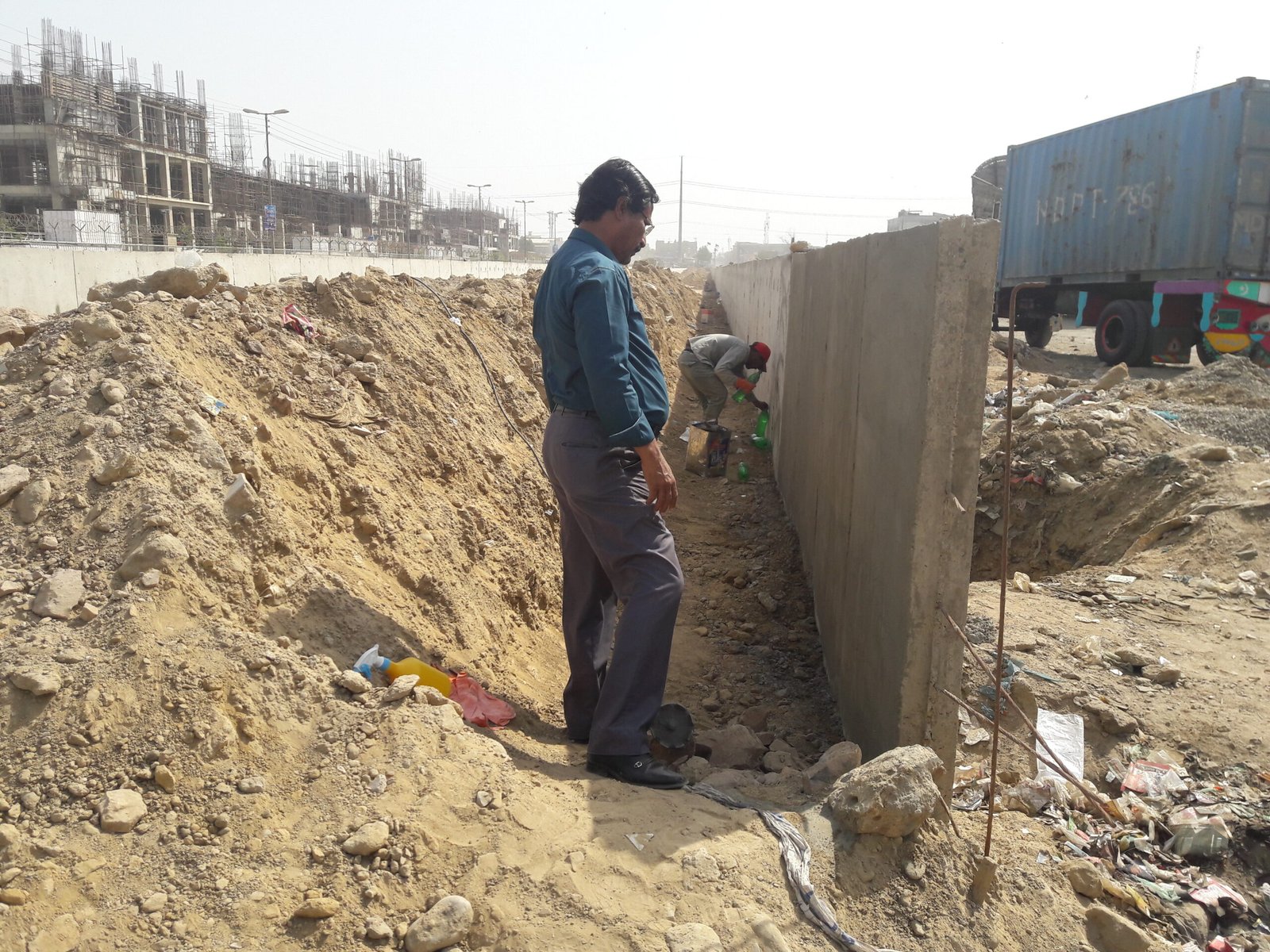 Completed Waterproofing Protection