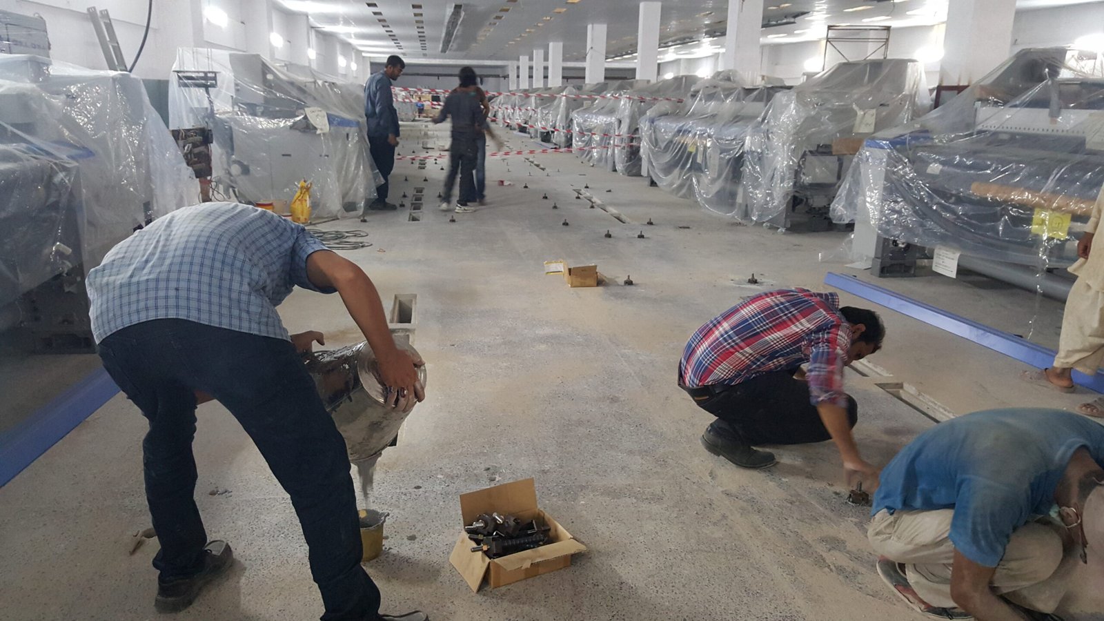 Structural Epoxy Grout Execution