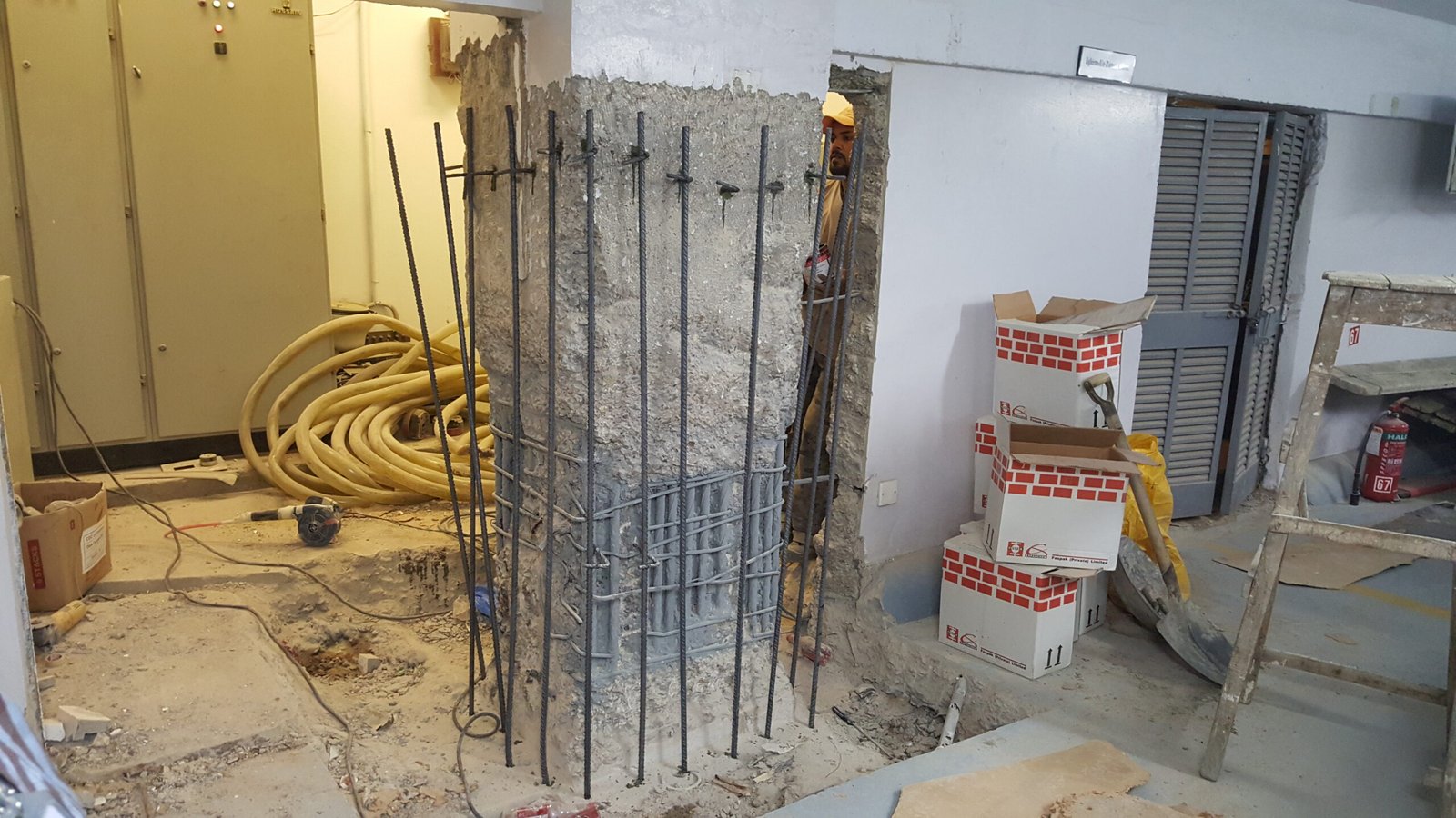 Column Reinforcement Caging