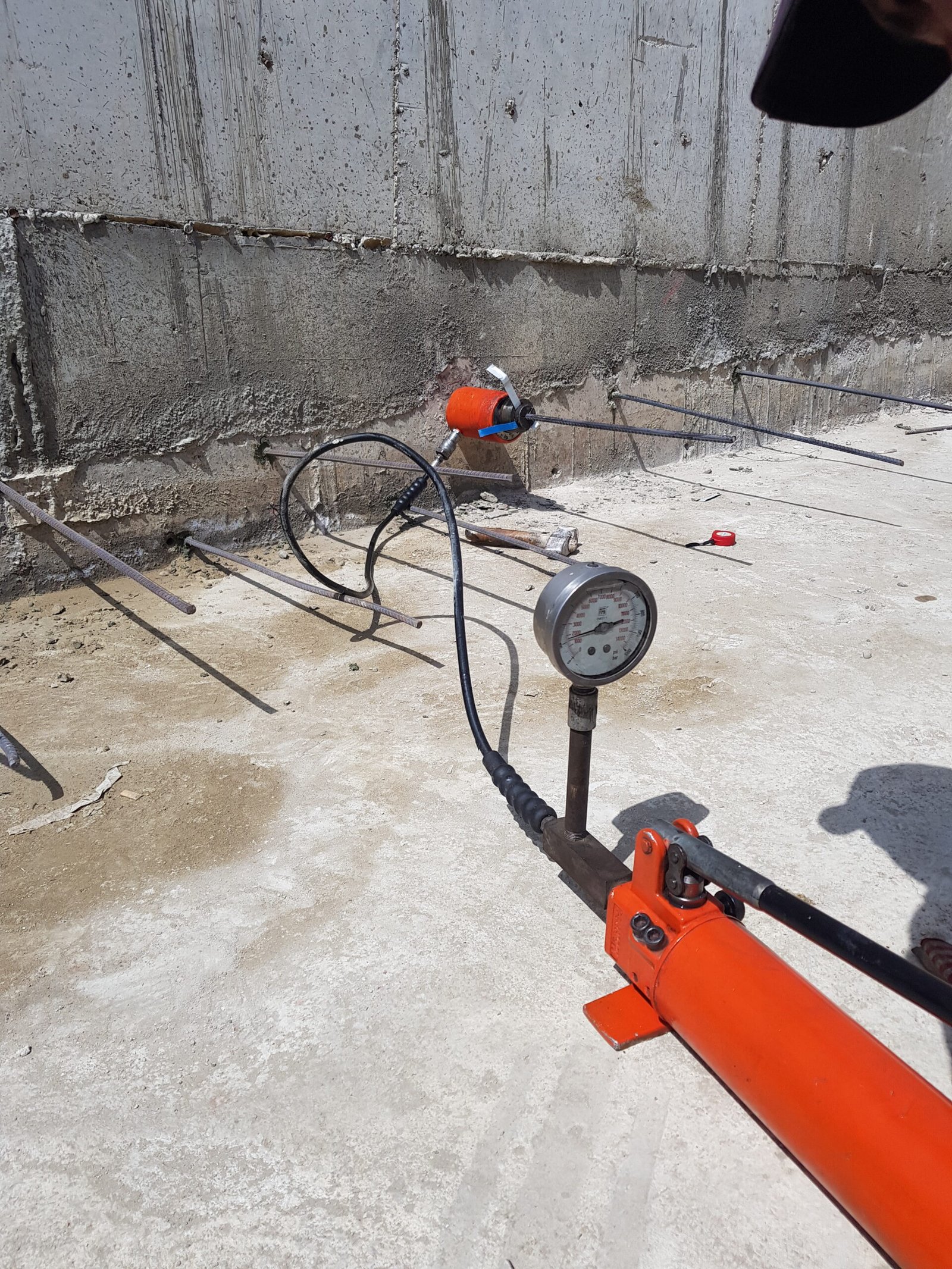 Rebar Chemical Injection Preparation