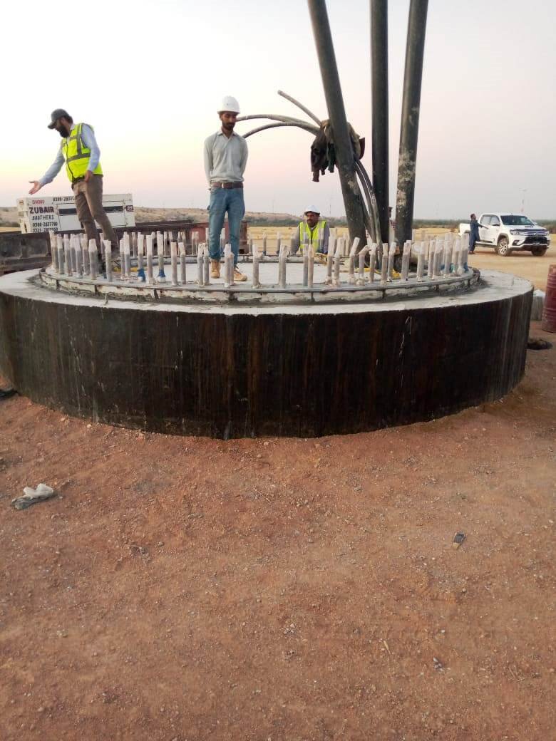 Structural Column Base Grouting