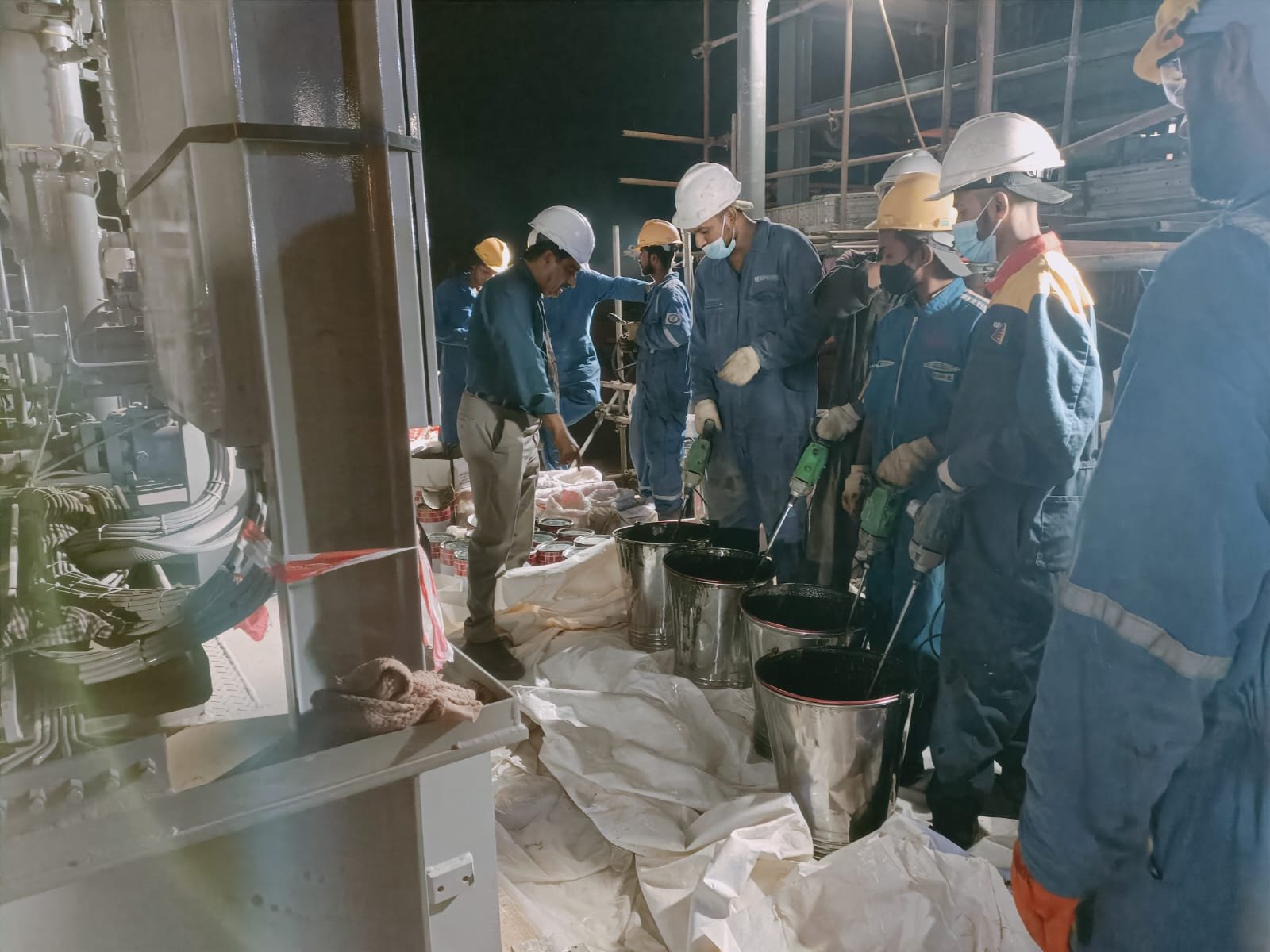Precision Baseplate Grouting Highlight