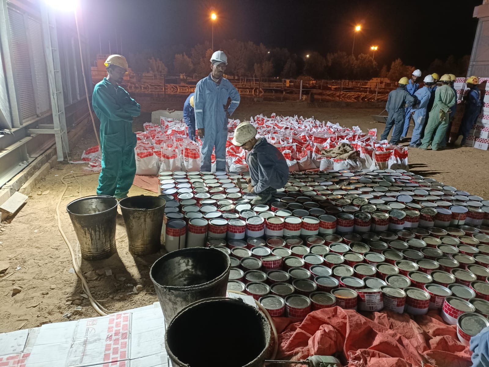 Baseplate Formwork Preparation