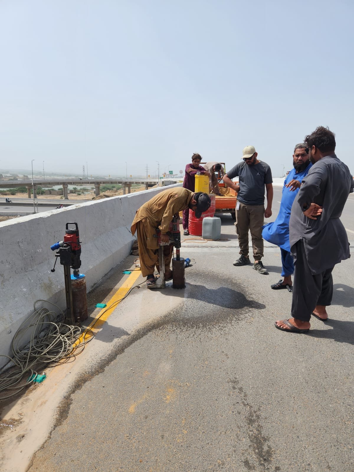 Concrete Slab Penetration