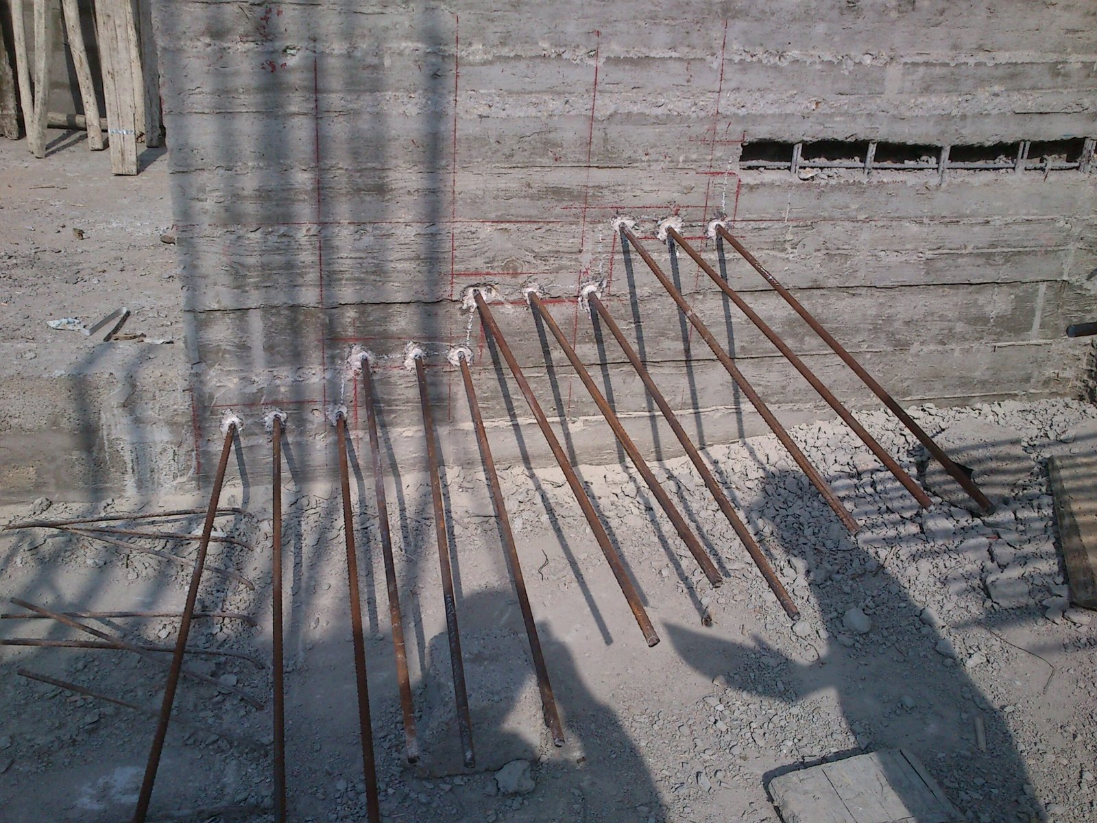 Epoxy Rebar Anchoring