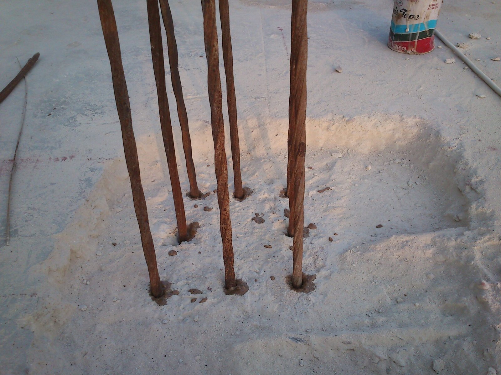 Steel Bar Chemical Doweling