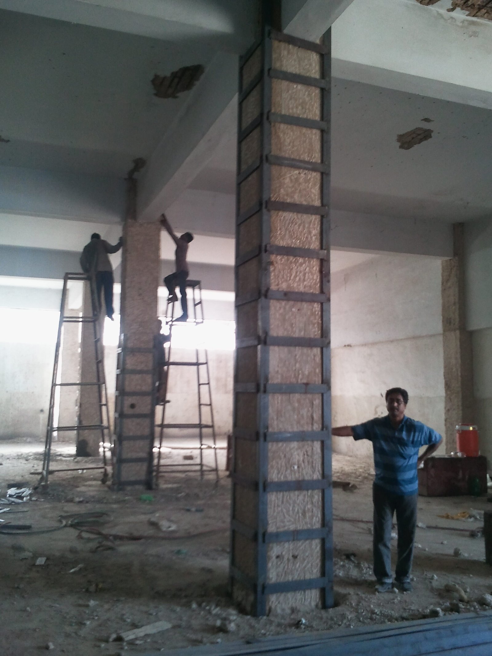 Completed Structural Column Jacket