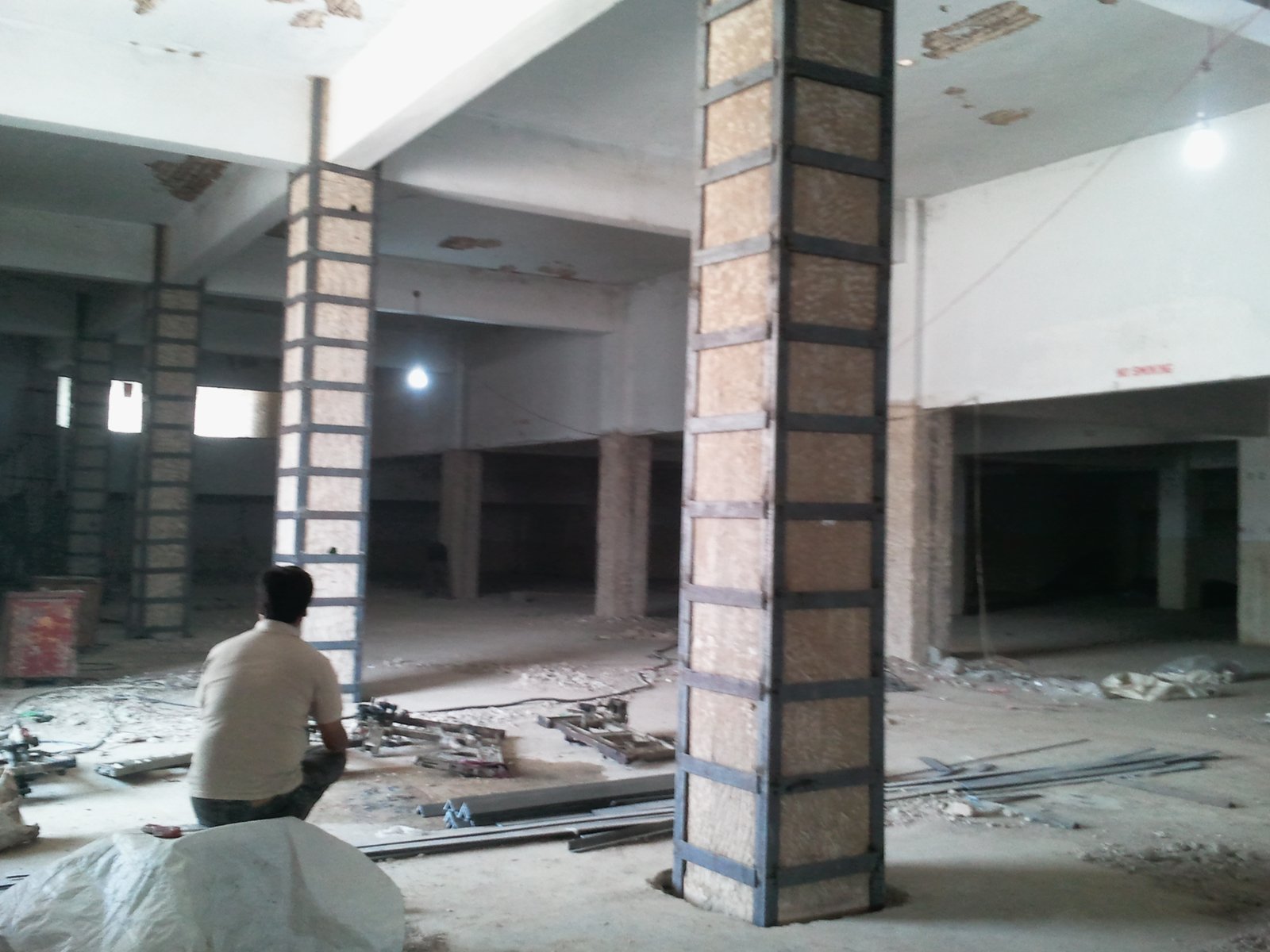 Beam and Wall Strengthening Finish
