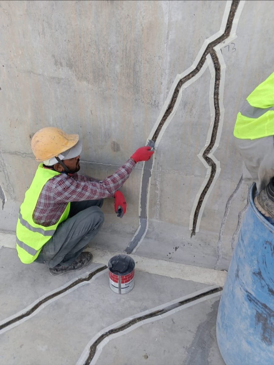 Completed Crack Rehabilitation